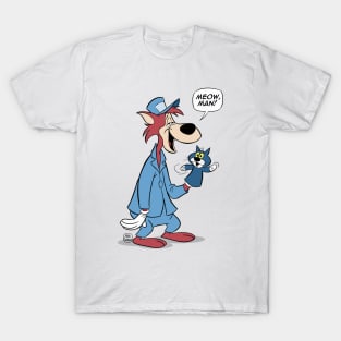 Classic Cartoon Wolf T-Shirt